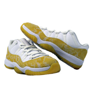 Air Jordan 11 Retro Low "Yellow Snakeskin"