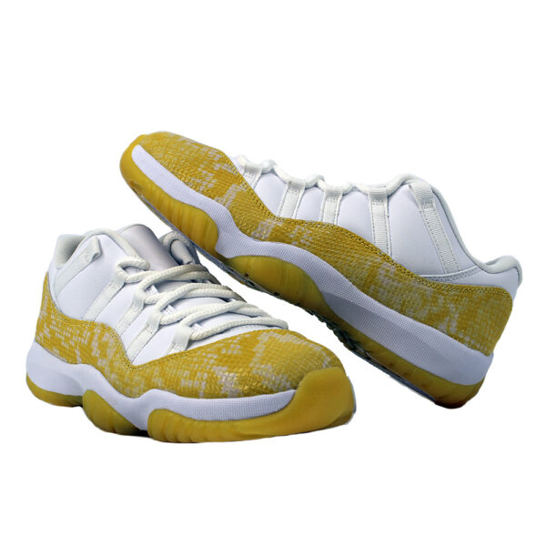 Air Jordan 11 Retro Low "Yellow Snakeskin"
