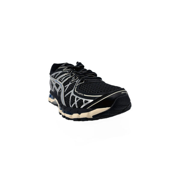Asics Kayano 20 Black/ Pure Silver - Image 3