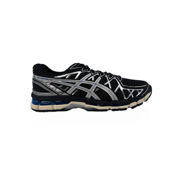 Asics Kayano 20 Black/ Pure Silver - Image 2